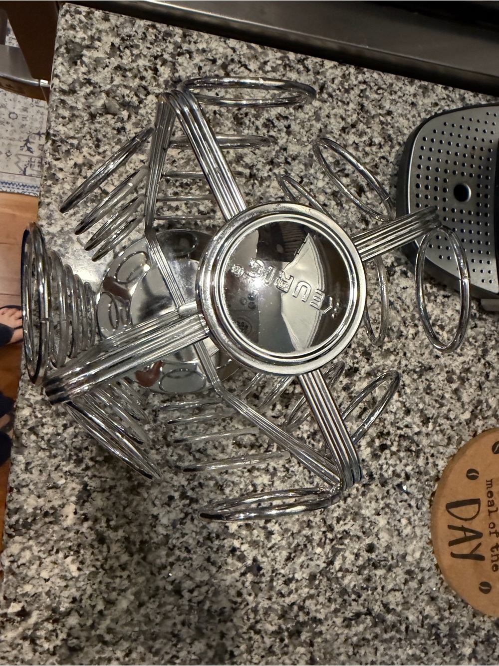 Keurig Chrome Rotating K-Cup Holder Carousel